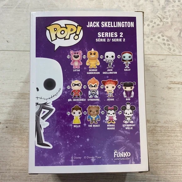 Funko Pop Jack Skellington #15 Disney Nightmare Before Christmas Figure - Picture 4 of 7